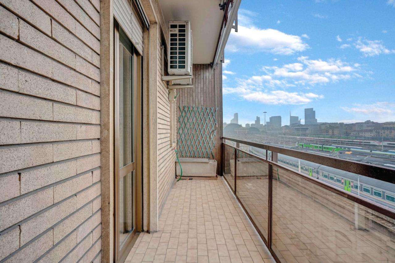 Cav9 - Large Apartment With Panoramic View - 밀라노 외부 사진